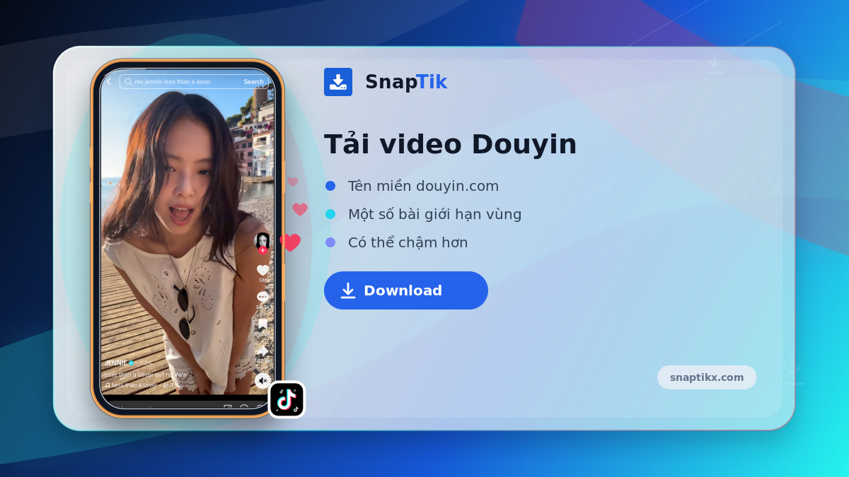SnapTik - tải video Douyin